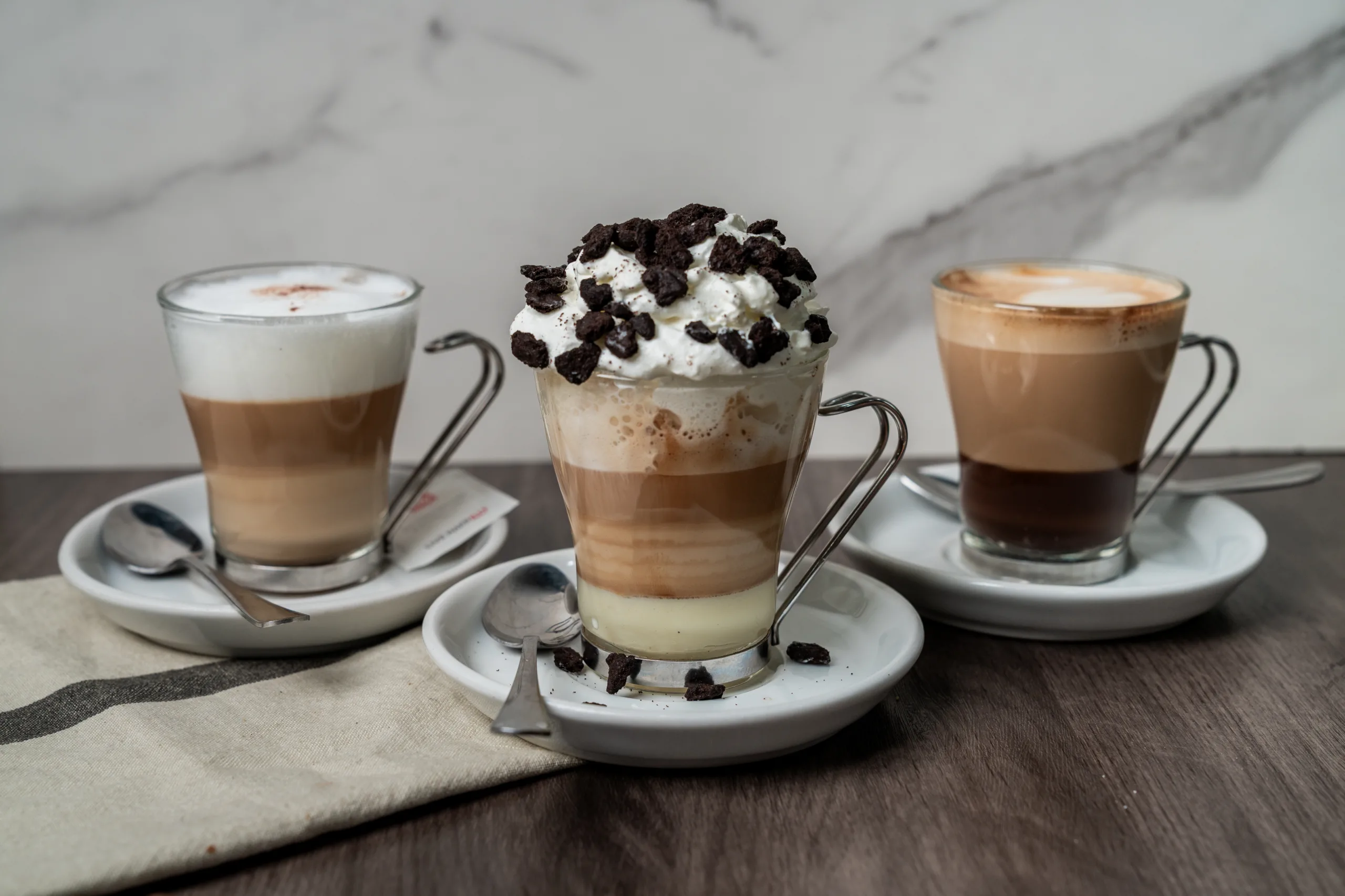 Variado cafés